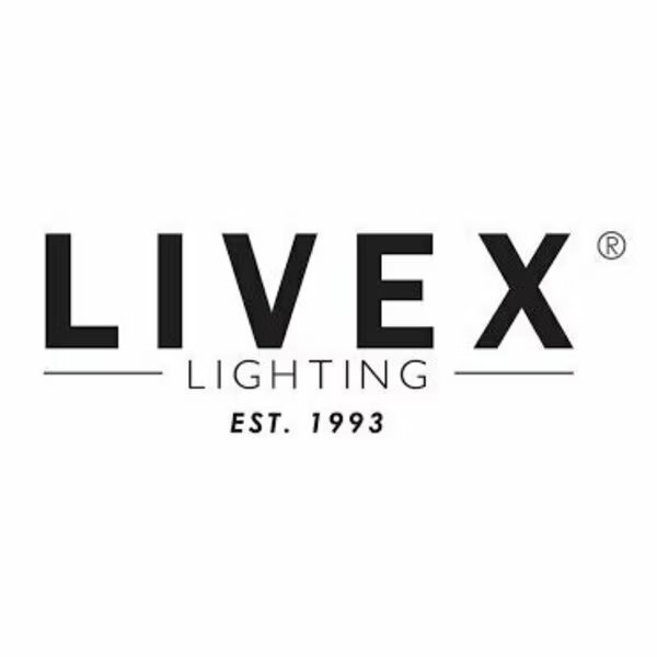 2 Light Black With Brushed Nickel Finish Candles Square Flush Mount, Livex Lighting, Mfr#: 4031-04
